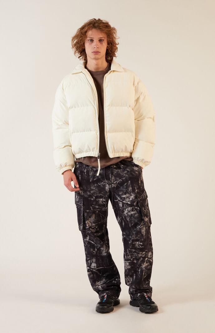 Cream Coaches Puffer Jacket Product Image