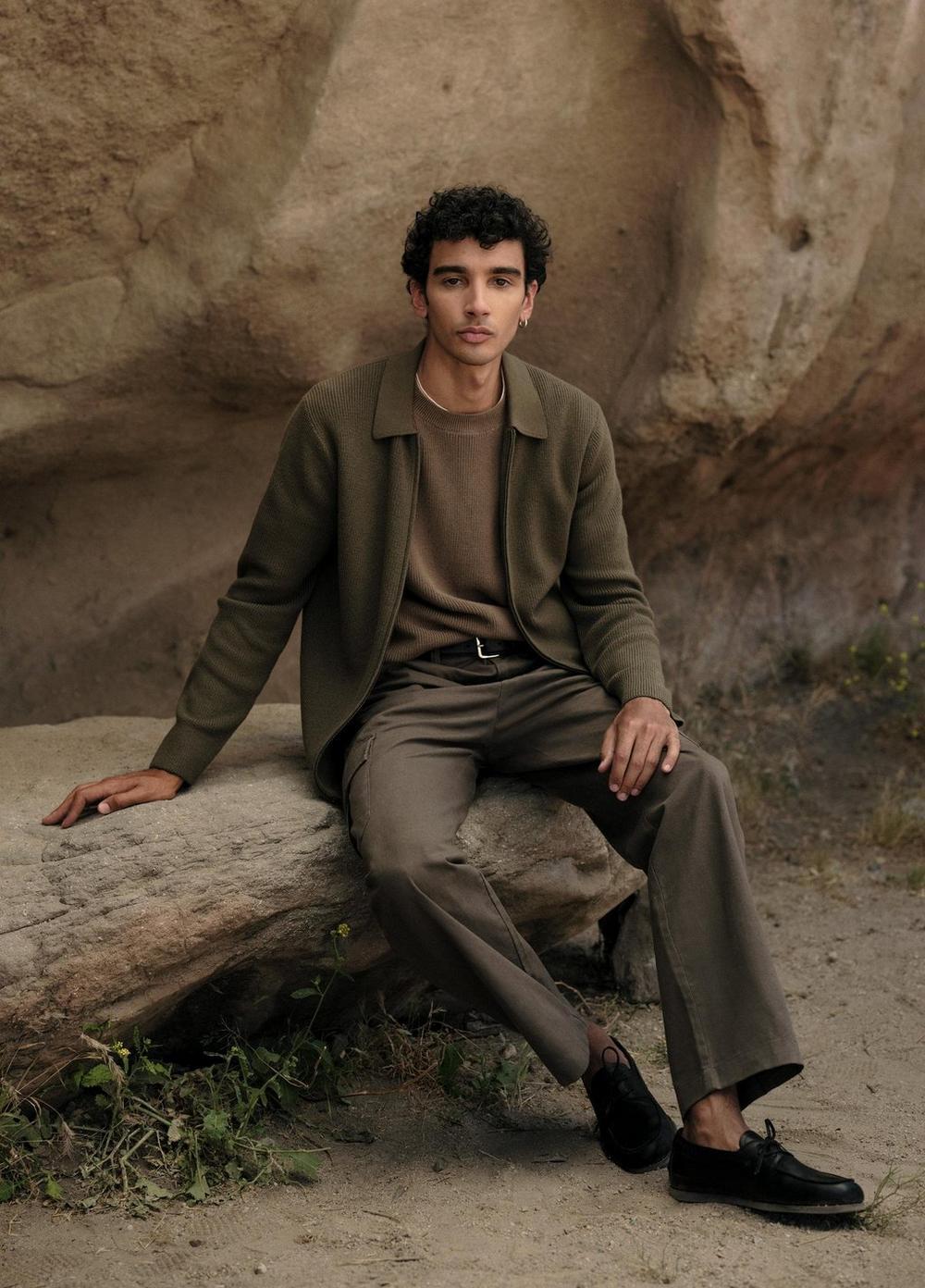 Cotton-Linen Cargo Pant Product Image