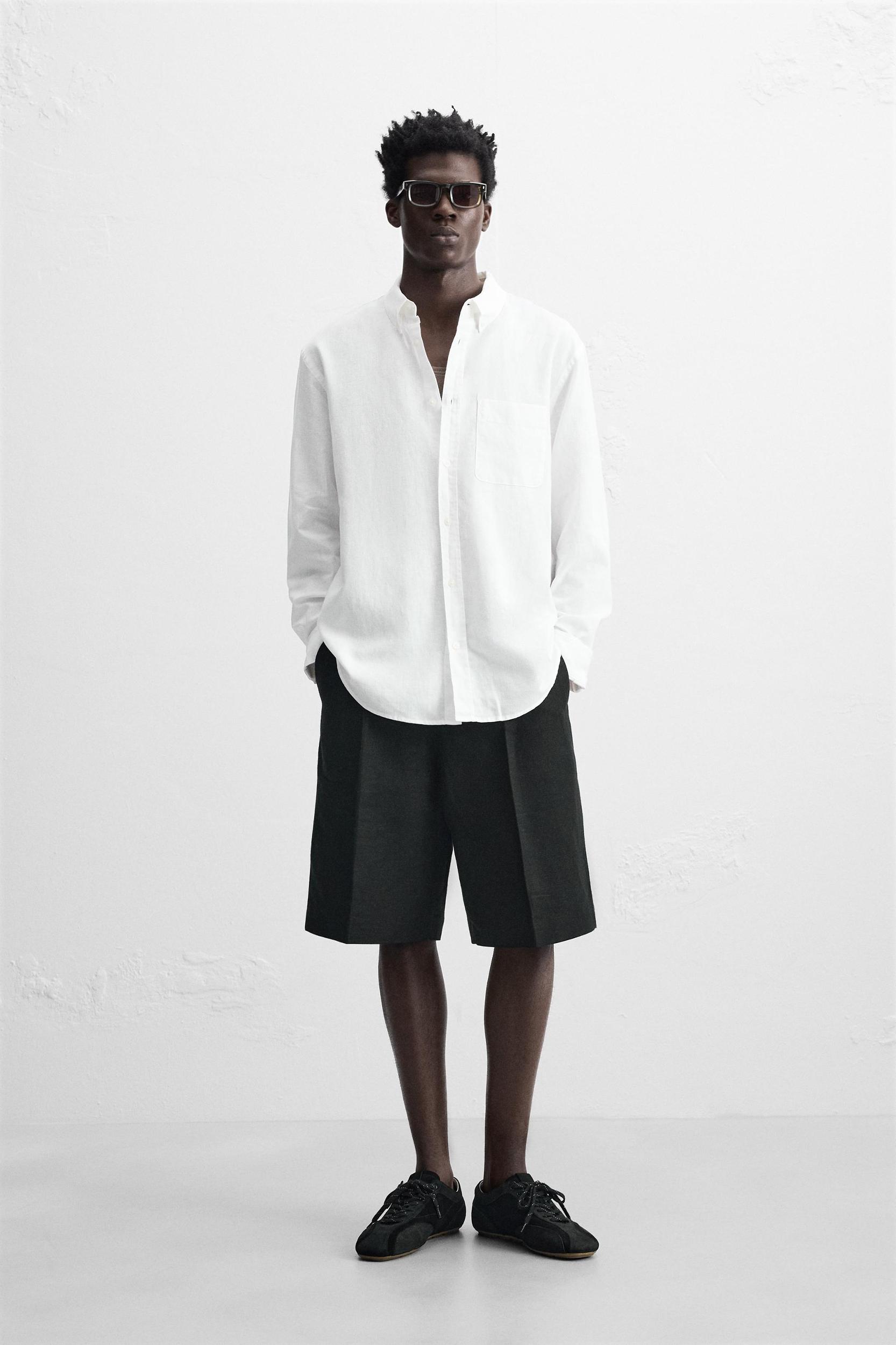 LINEN - COTTON SHIRT Product Image