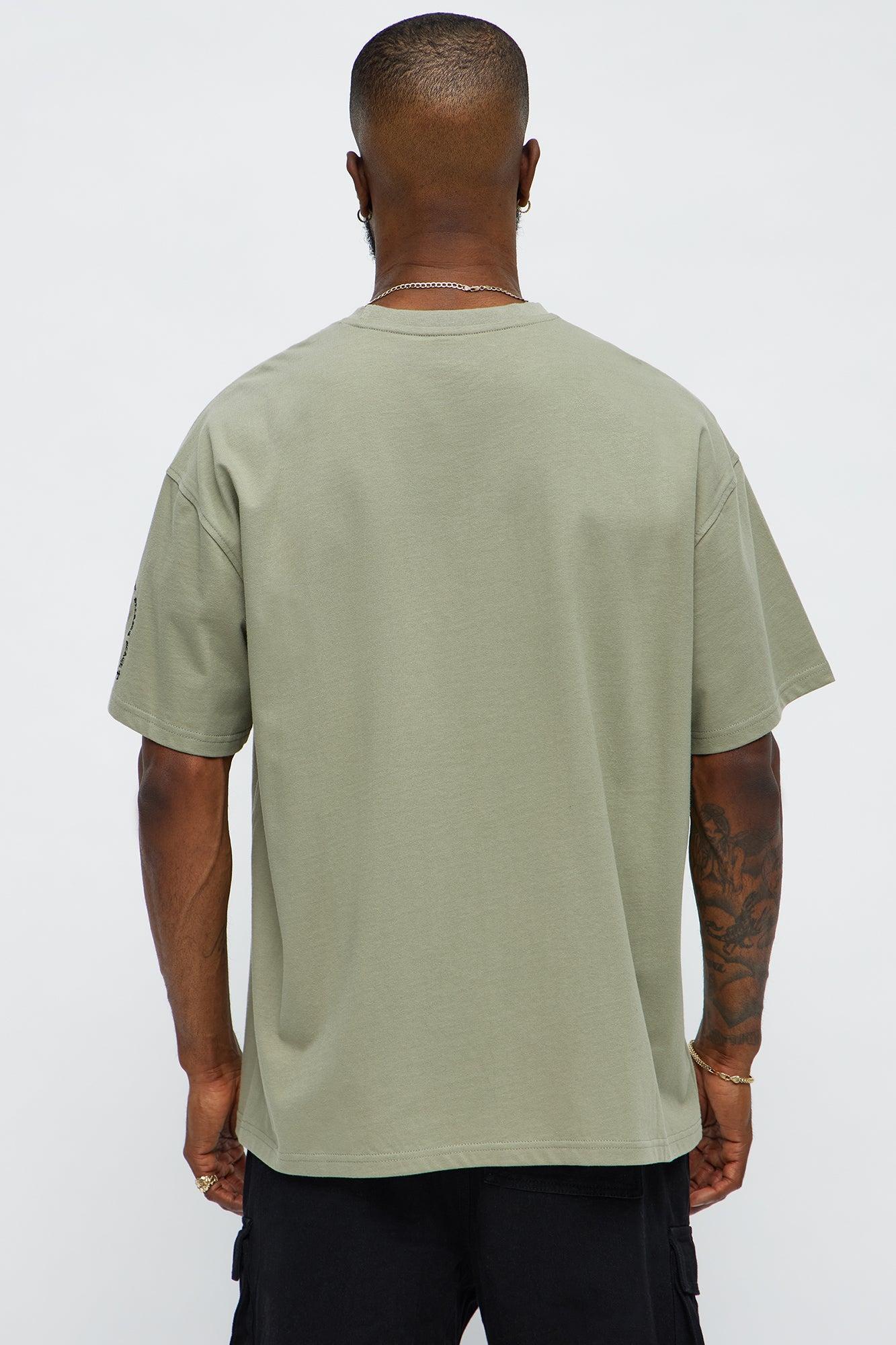Short Sleeve Solitude From Chaos Tee - Sage Male Product Image