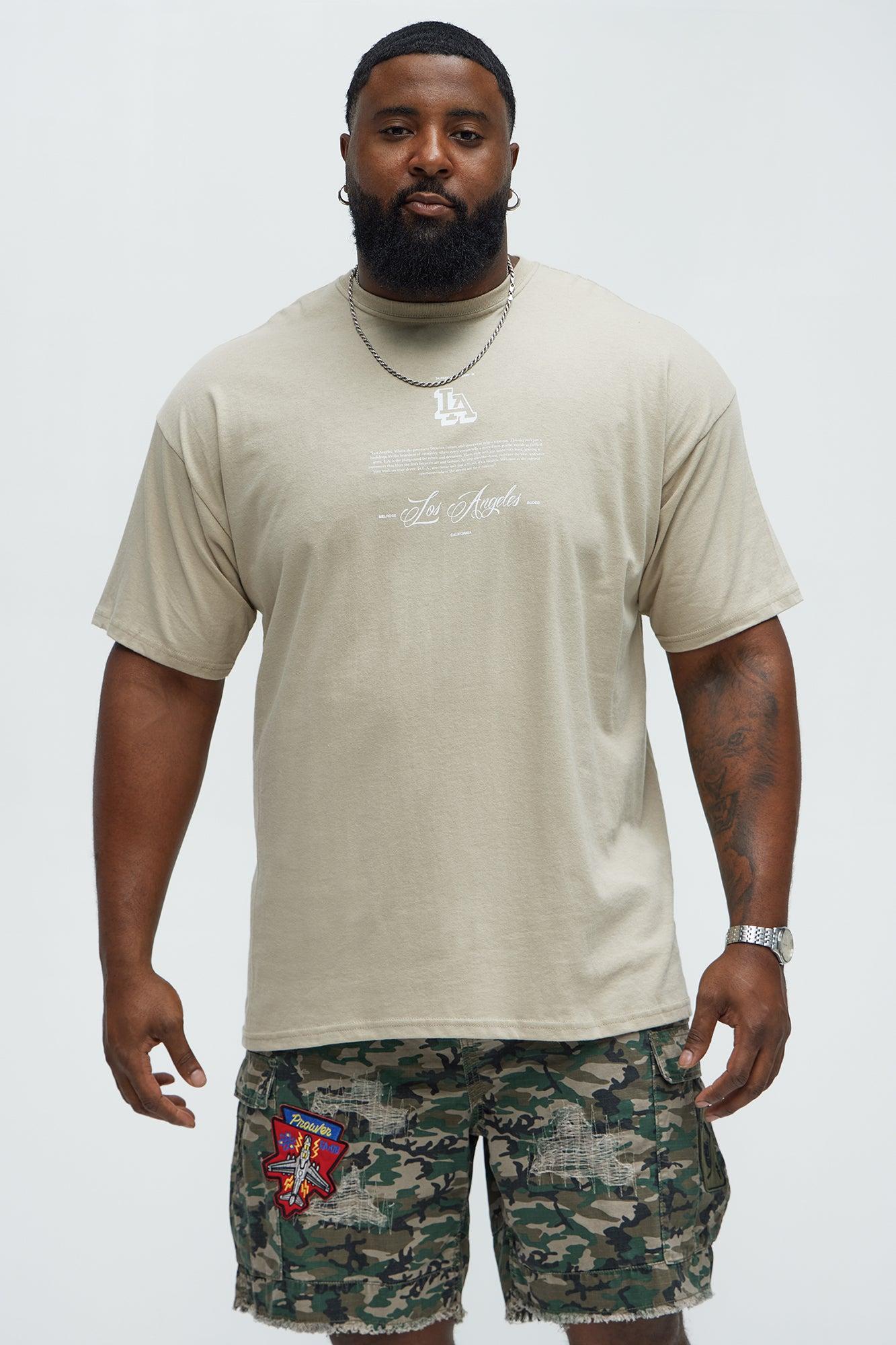 City Of Los Angeles Short Sleeve Tee - Taupe Product Image