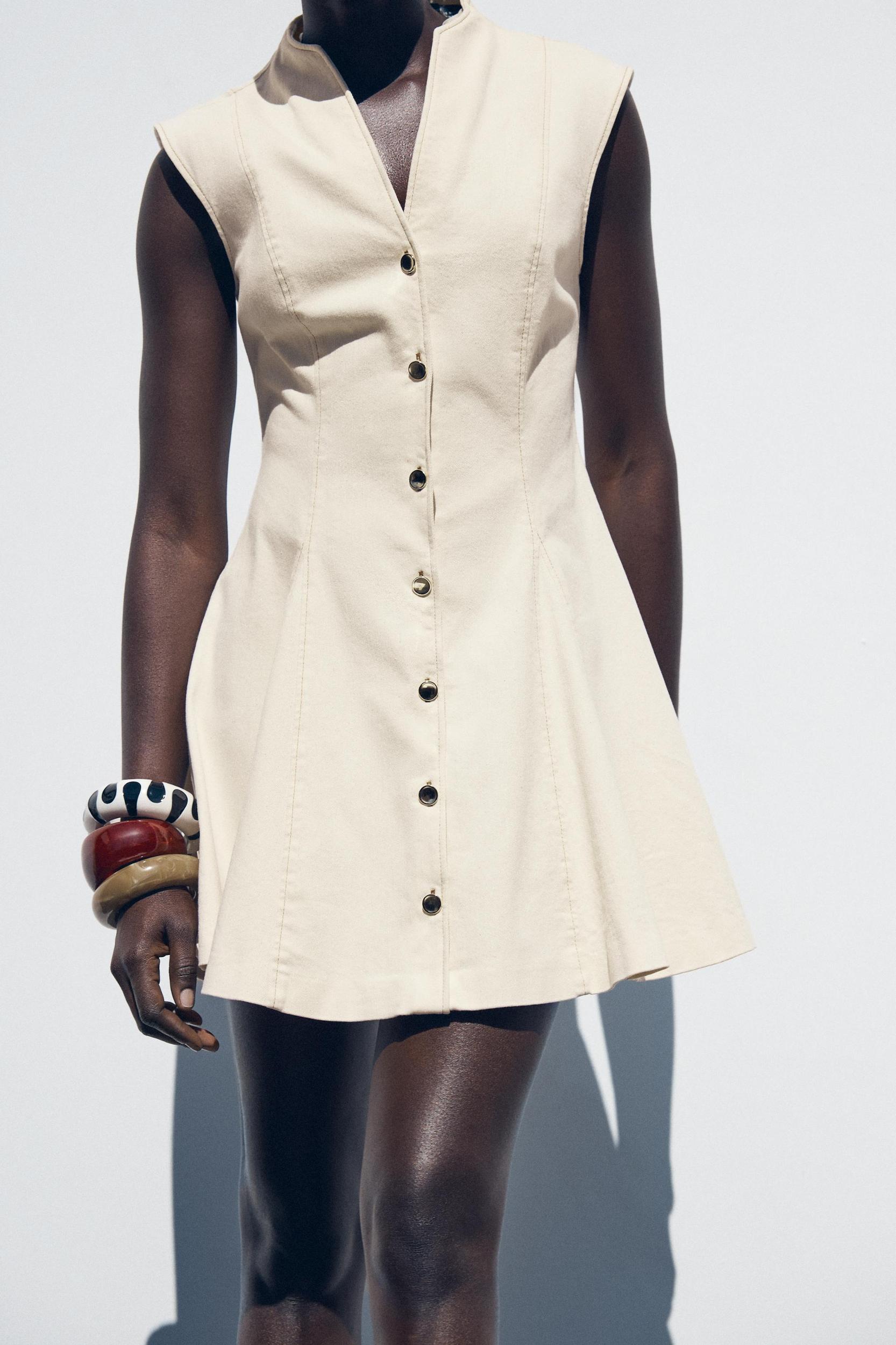 SLEEVELESS MINI DRESS Product Image