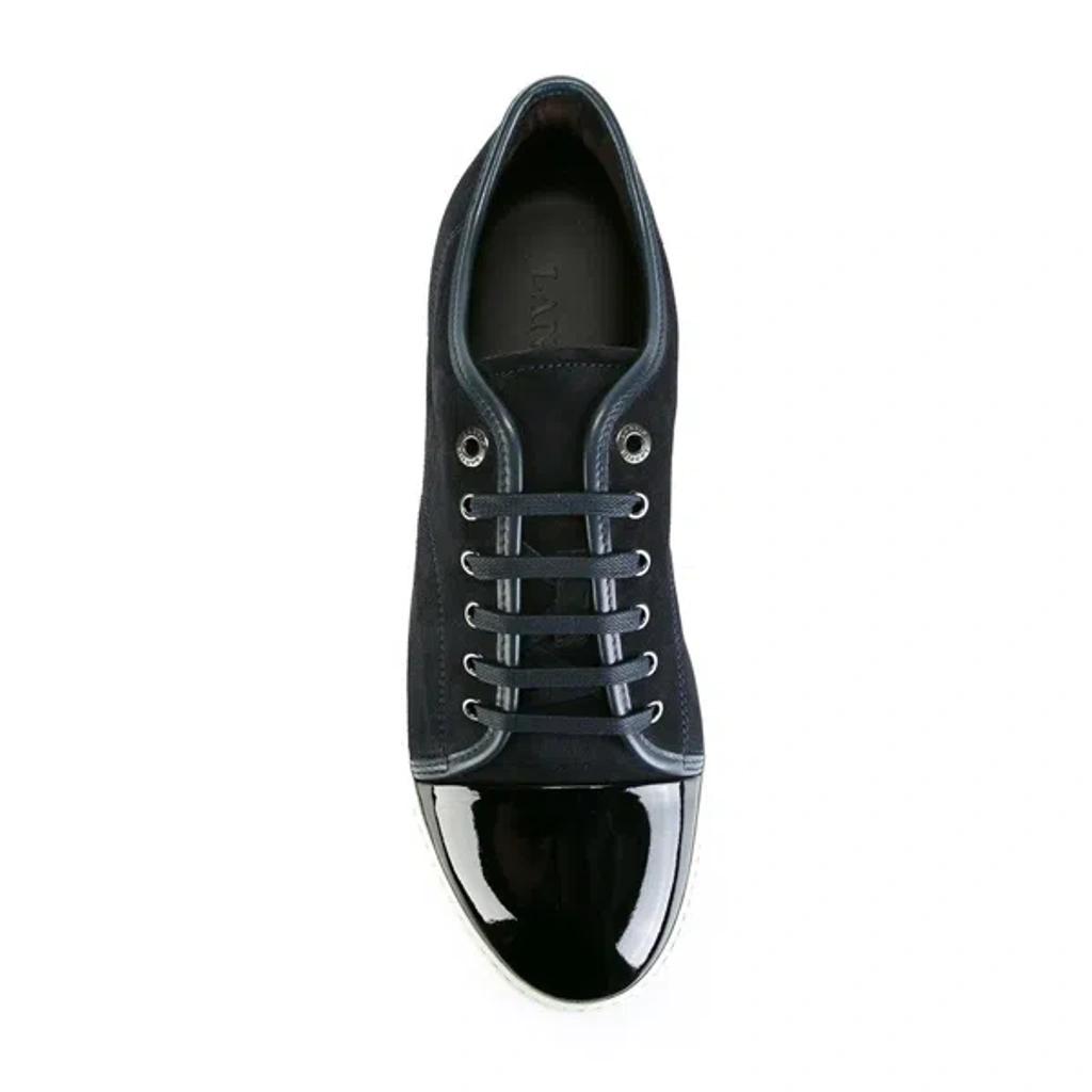 Black DBB1 Suede & Patent Leather Sneakers Product Image