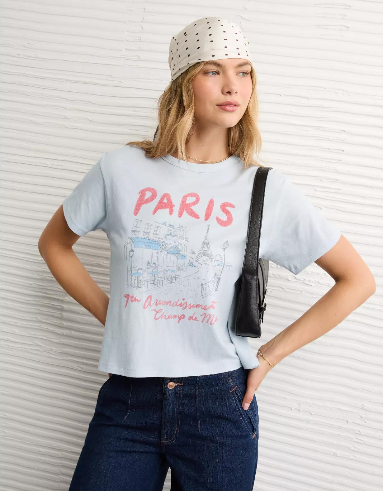 AE Ex-Boyfriend Destination Graphic T-Shirt Product Image