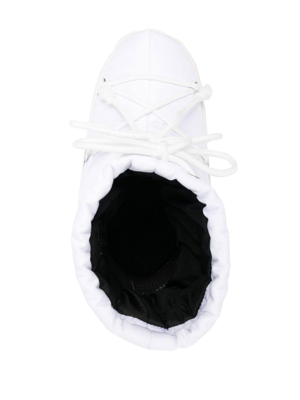 quilted logo-print ankle boots Product Image