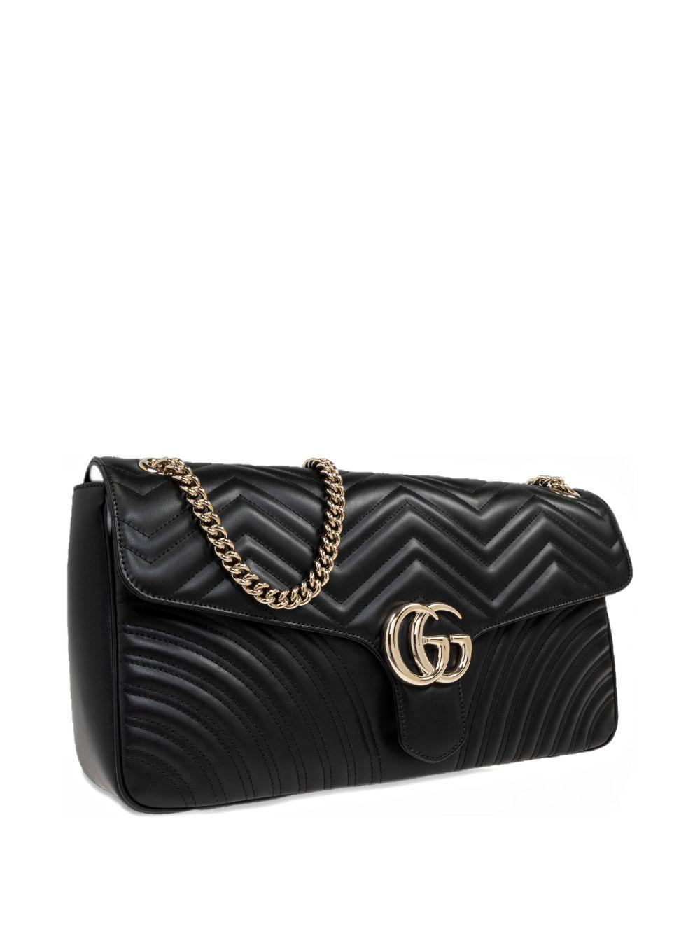 GG Marmont chevron-quilted shoulder bag Product Image