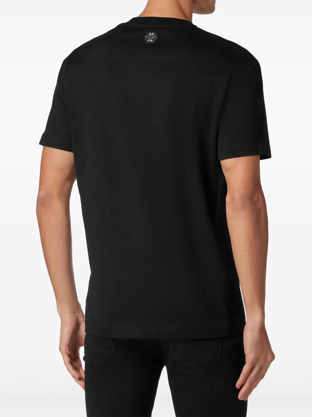 logo-embellished cotton T-shirt Product Image