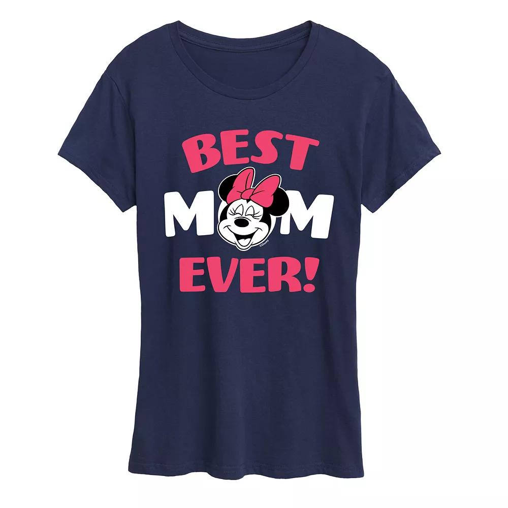 Disney's Minnie Mouse Women's Best Mom Graphic Tee,  Product Image