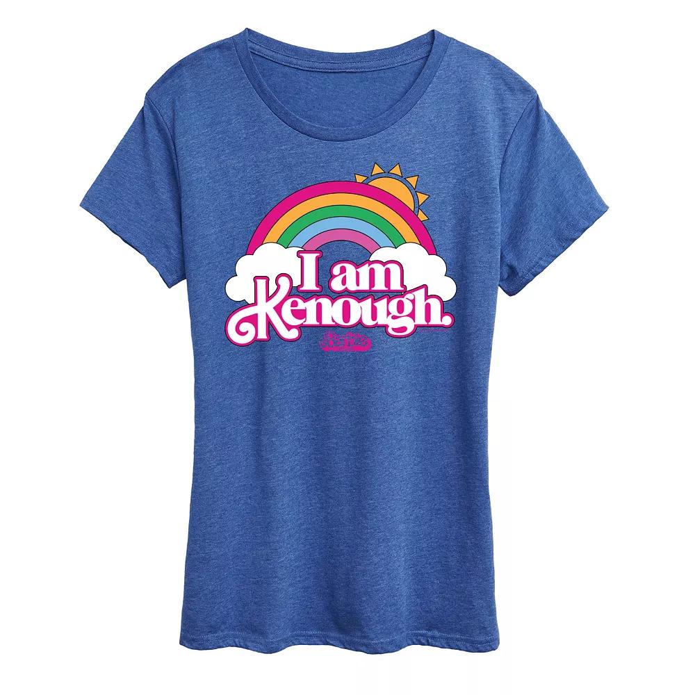 Women's Barbie The Movie Kenough Rainbow Graphic Tee, Girl's,  Product Image