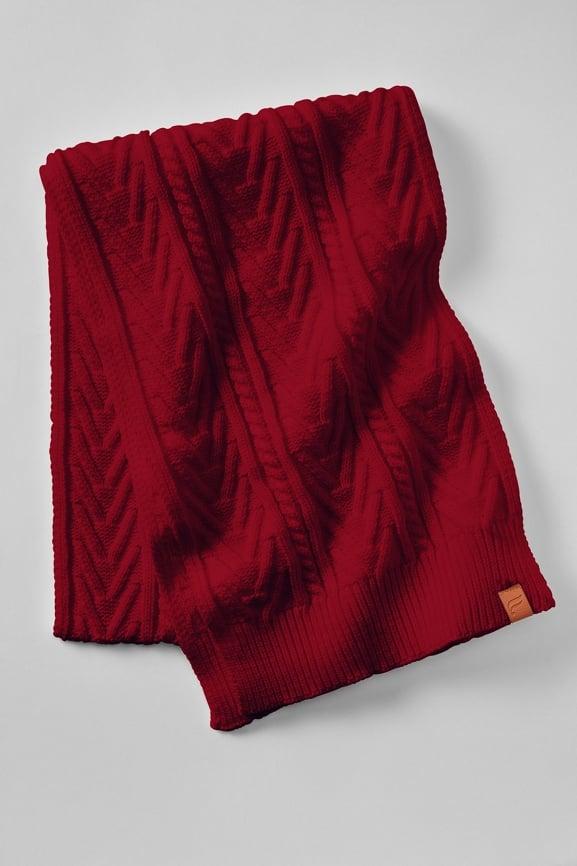 The Cable Knit Scarf Product Image