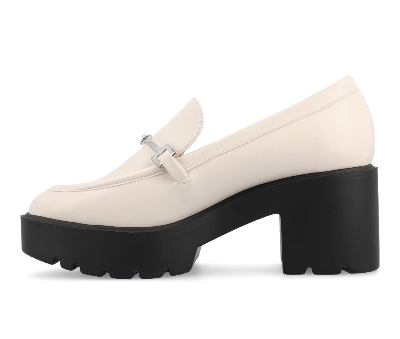 Women's Journee Collection Keeziah Chunky Heeled Loafers Product Image