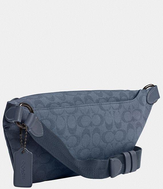 COACH Signature Canvas Jacquard Leather League Belt Bag Product Image