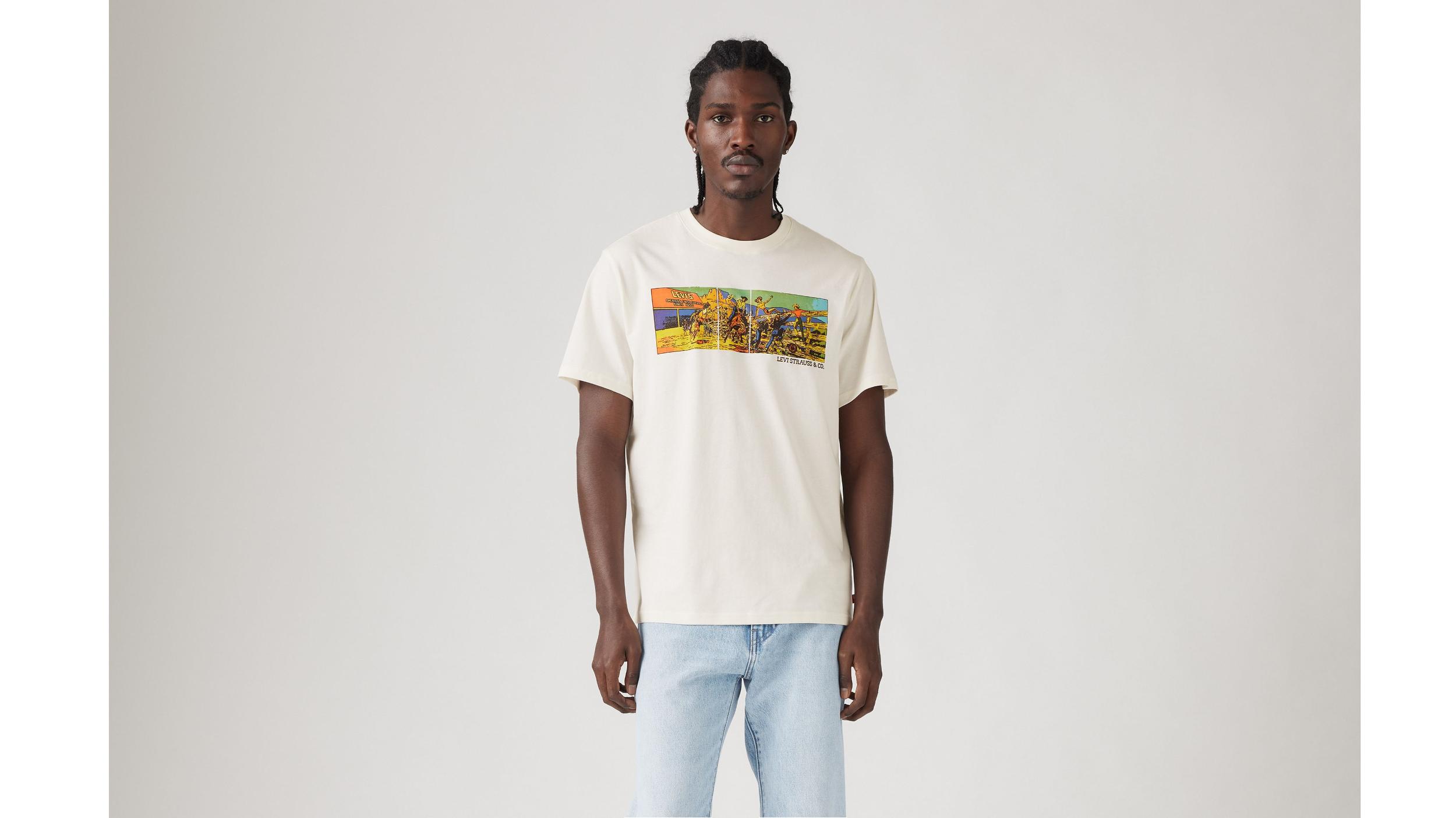 Relaxed Fit Short Sleeve Graphic T-Shirt Product Image