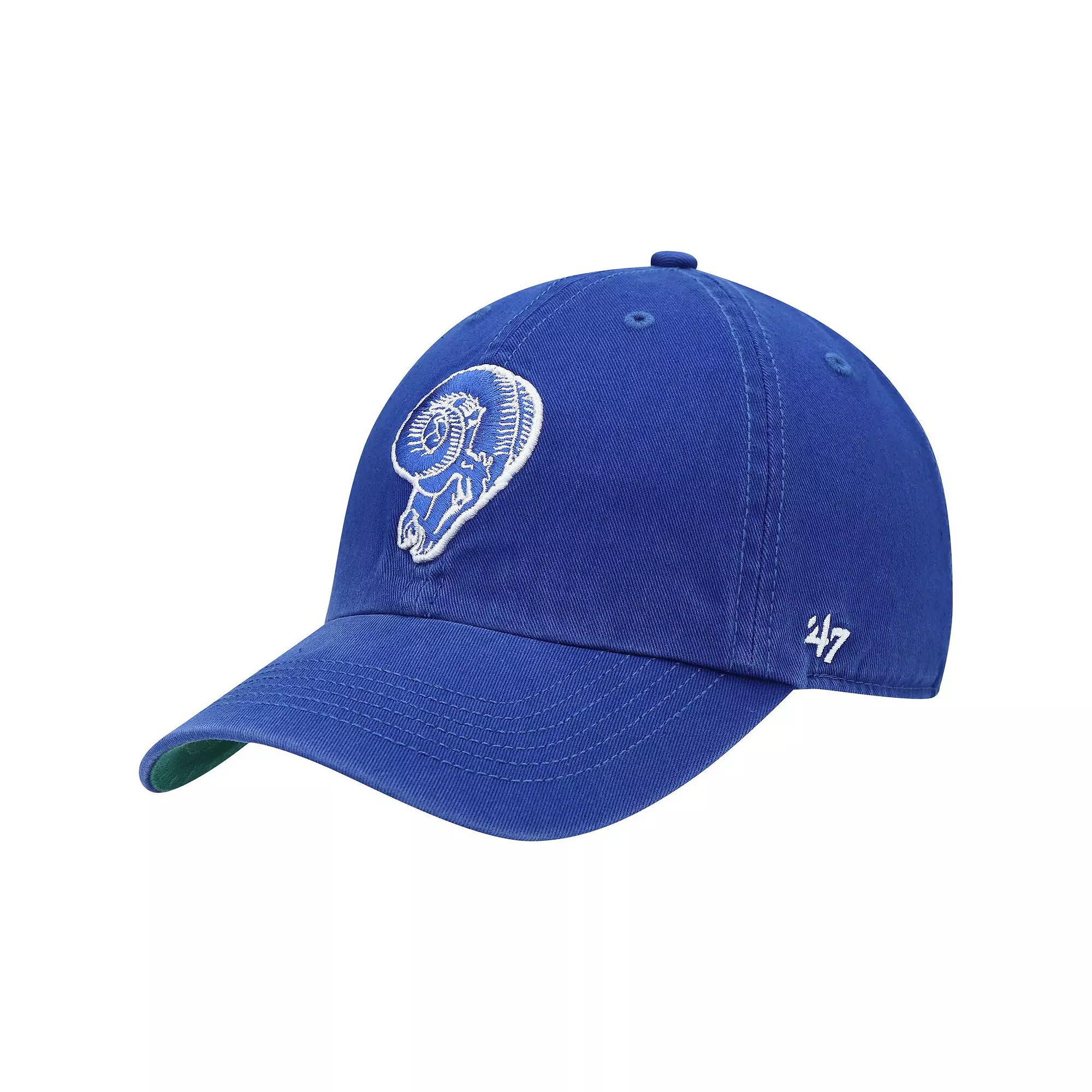 Men's '47 Royal Los Angeles Rams Legacy Franchise Fitted Hat,  Product Image