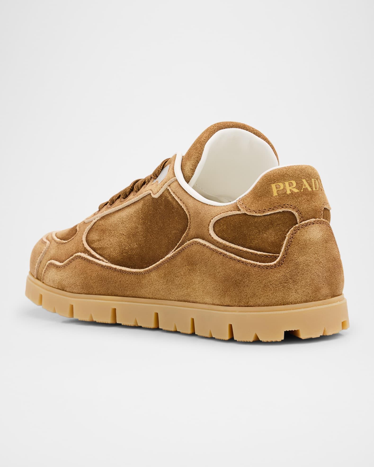 Trail Suede Low-Top Sneakers Product Image