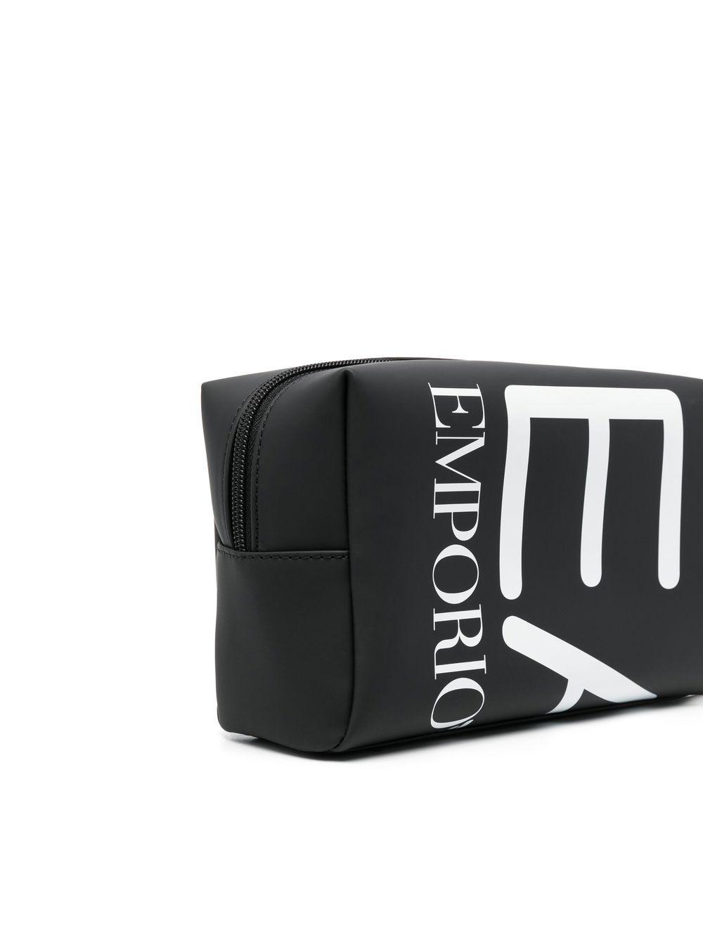 logo-print wash bag Product Image