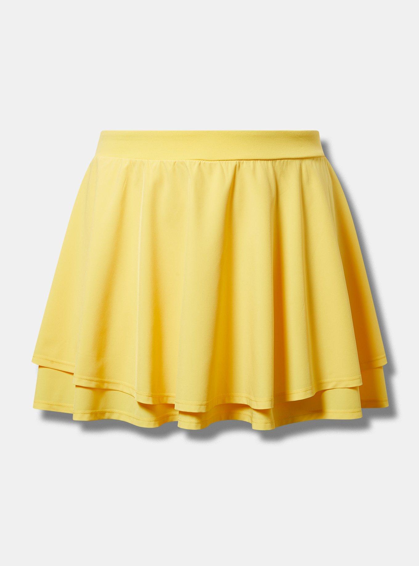 Stretch Woven Skirt With Bike Short Product Image