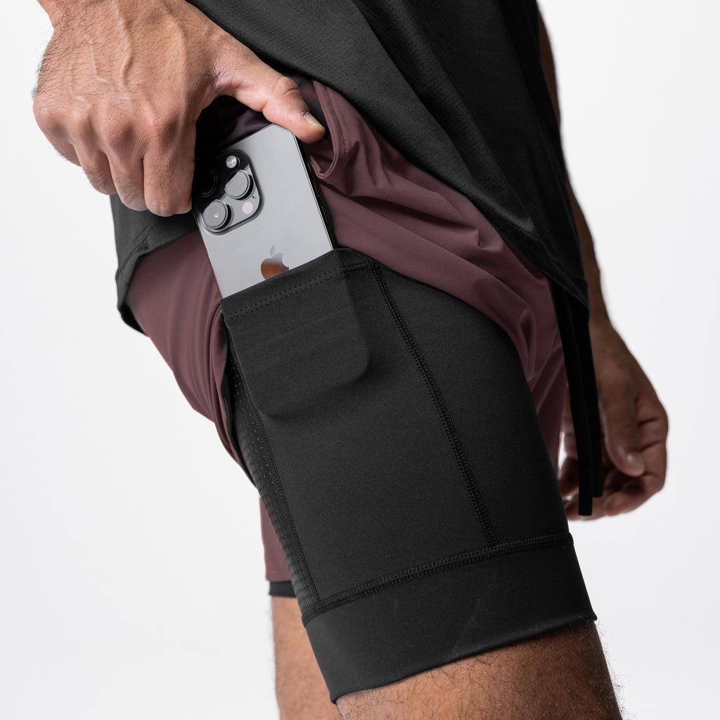 0622. Tetra-Lite® 5" Liner Short - Plum Product Image