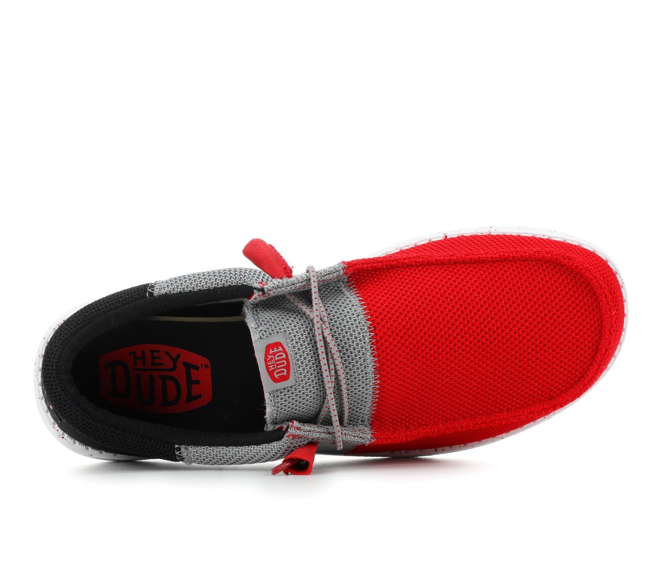 Men's HEYDUDE Wally Tri Varsity Mesh-M Casual Shoes Product Image