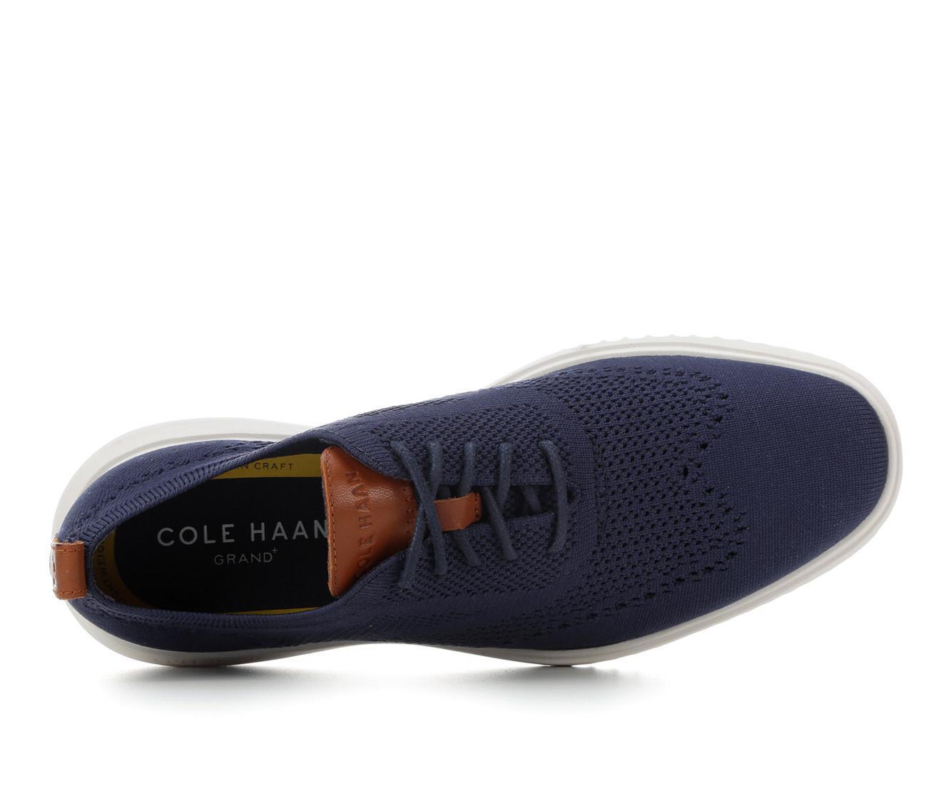 Men's Cole Haan Grand + Stitchlite Wing Tip Oxford Dress Shoes Product Image