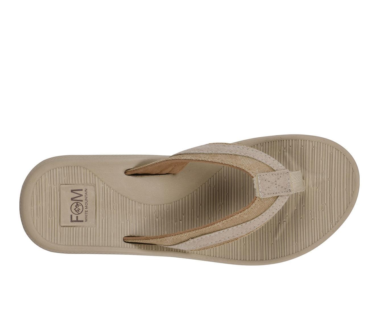 Women's White Mountain Bays Flip-Flops Product Image