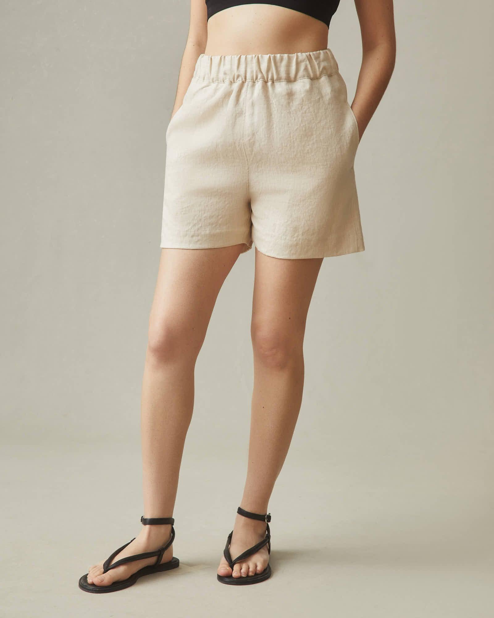 Women's Linen Short - Cotton Product Image