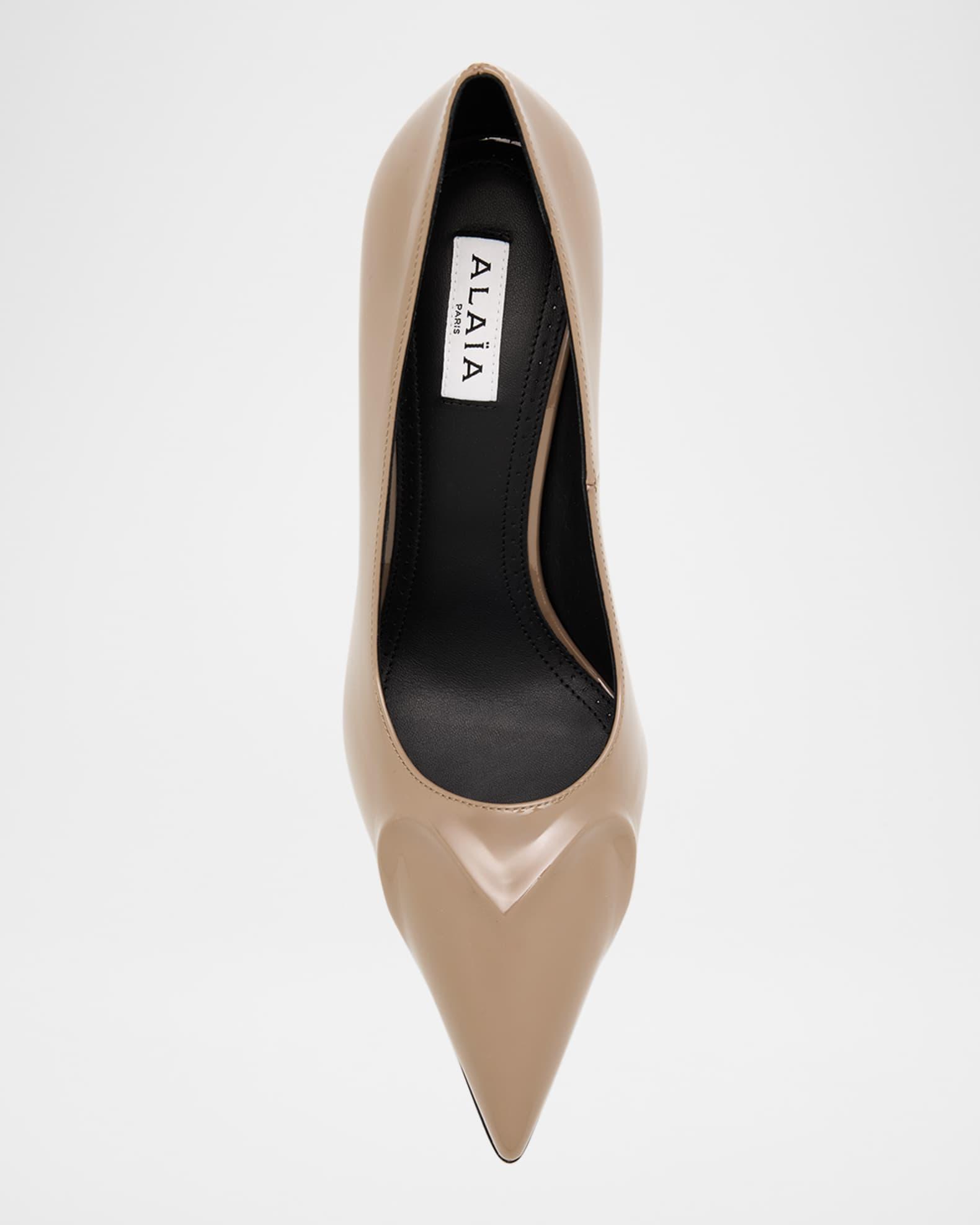 Patent Leather 3D Coeur Pumps Product Image