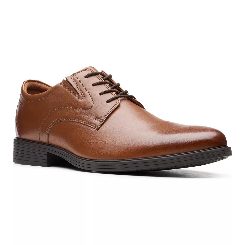 Clarks® Whiddon Plain Men's Leather Oxford Shoes,  Product Image