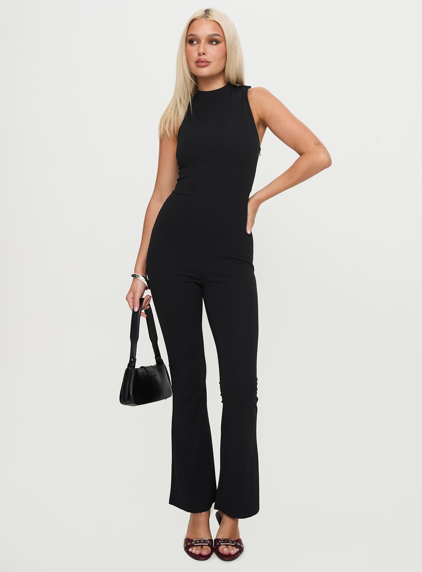 Rileigh Jumpsuit Black Product Image