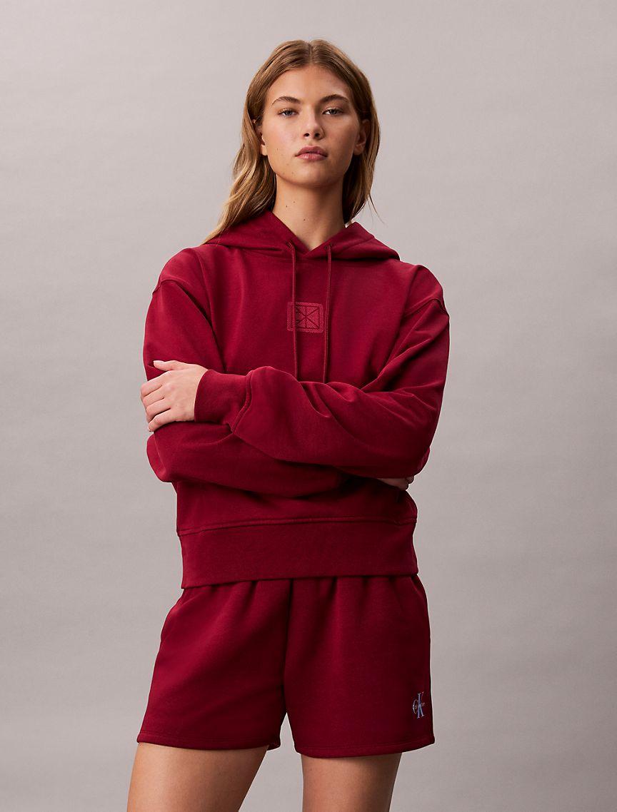 Monogram Logo Fleece Shorts Product Image