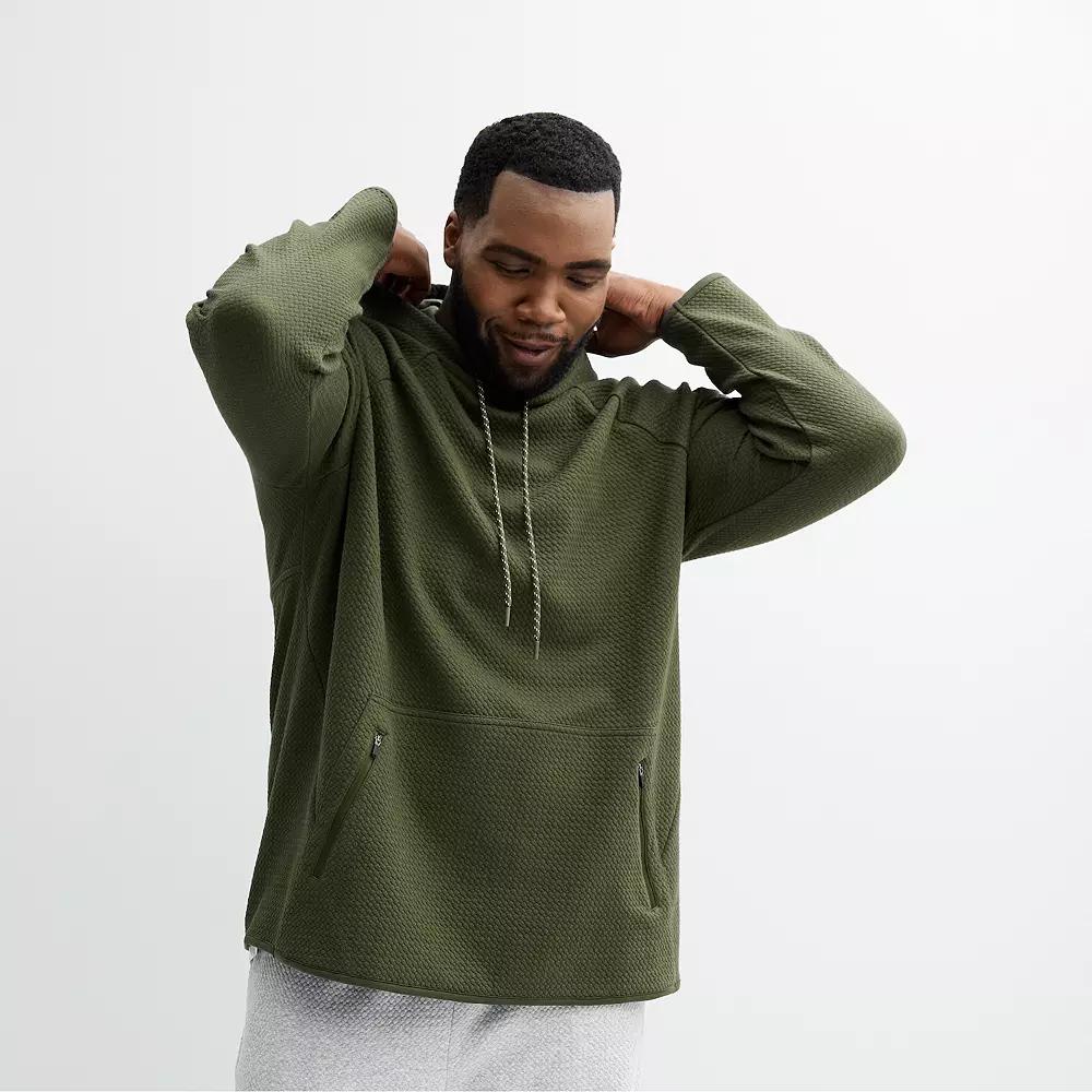Big & Tall FLX Textured Hoodie, Men's,  Product Image