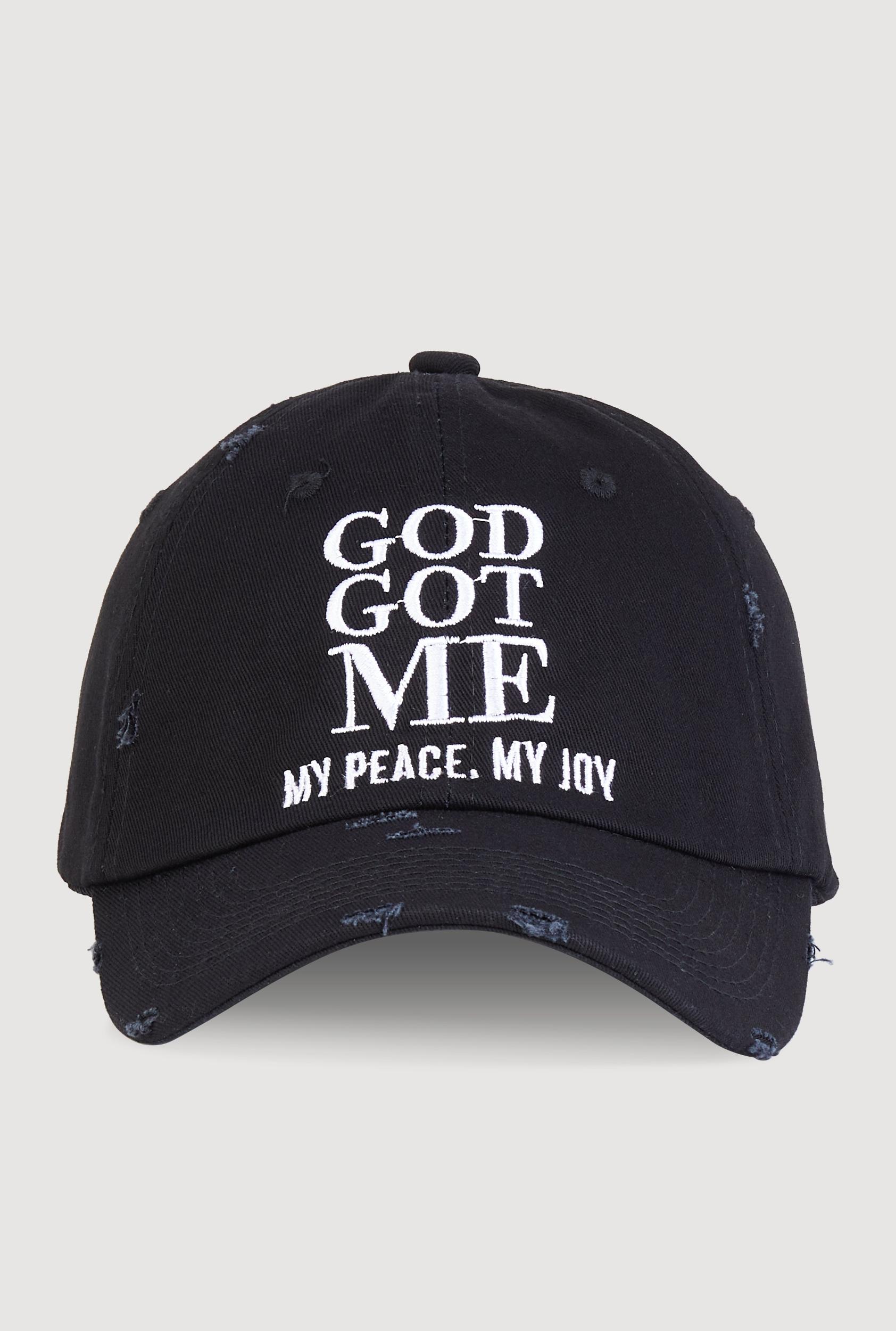 God Got Me My Peace My Joy Baseball Cap Female Product Image