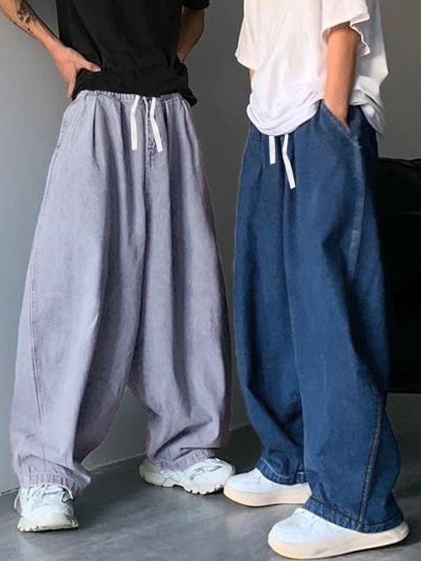 Men's Vintage Skater Loose Jeans Product Image