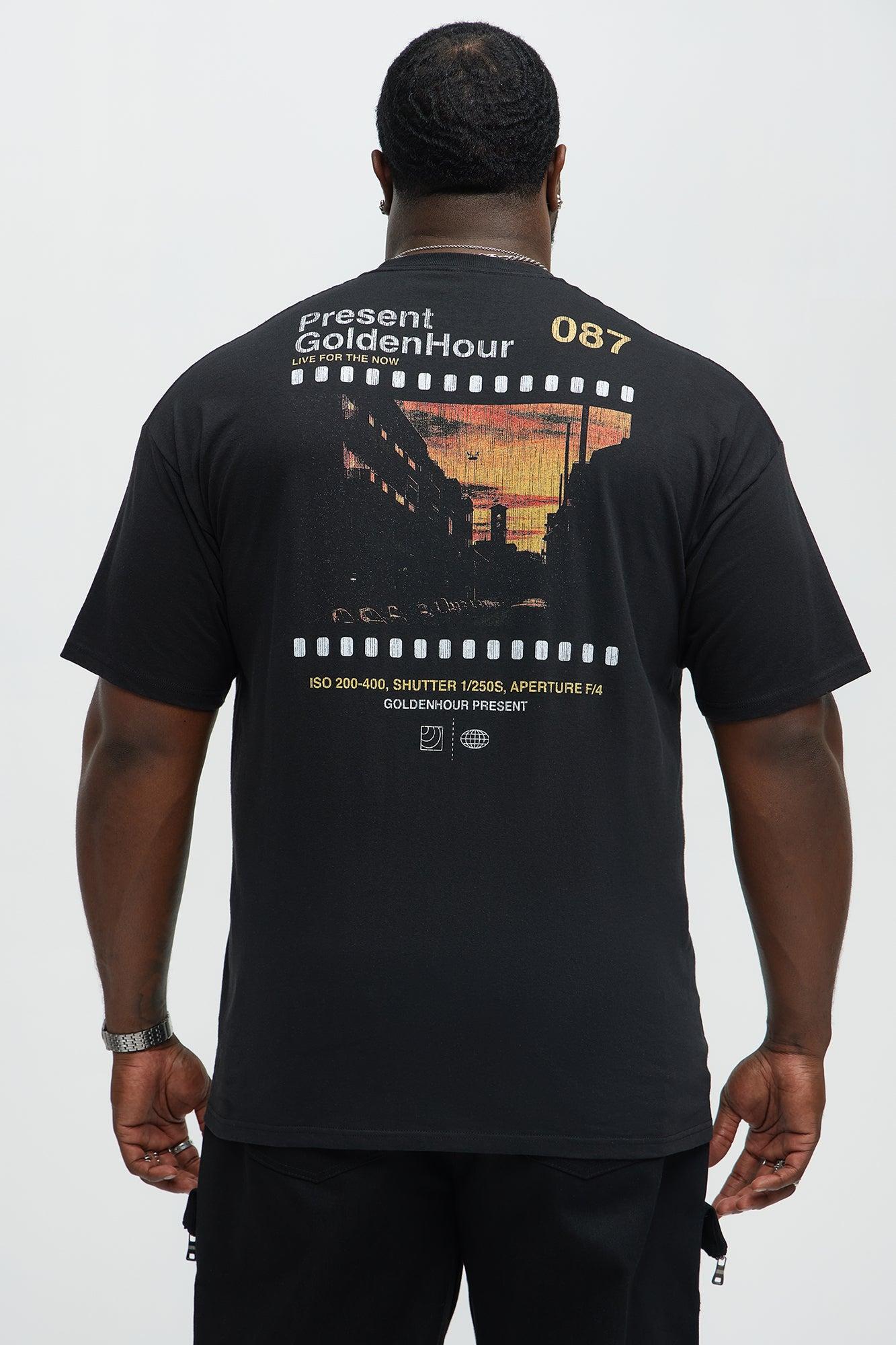 Present Golden Hour Short Sleeve Tee - Black Male Product Image