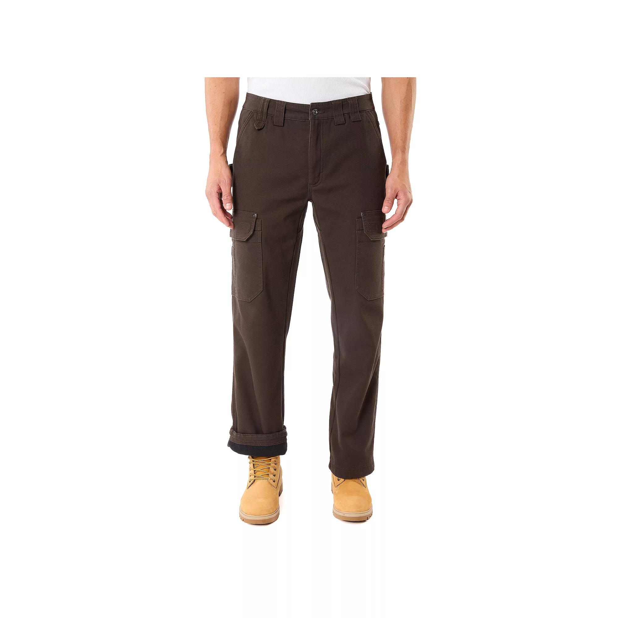 Mens Smith's Workwear Duck Canvas Gusset Utility Cargo Carpenter Pants, Men's,  Product Image