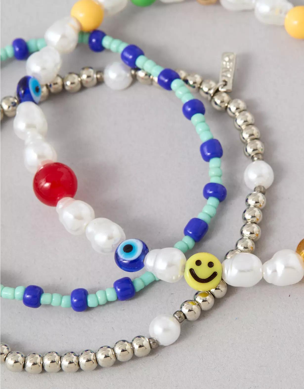 AEO Beaded Bracelet 3-Pack Product Image