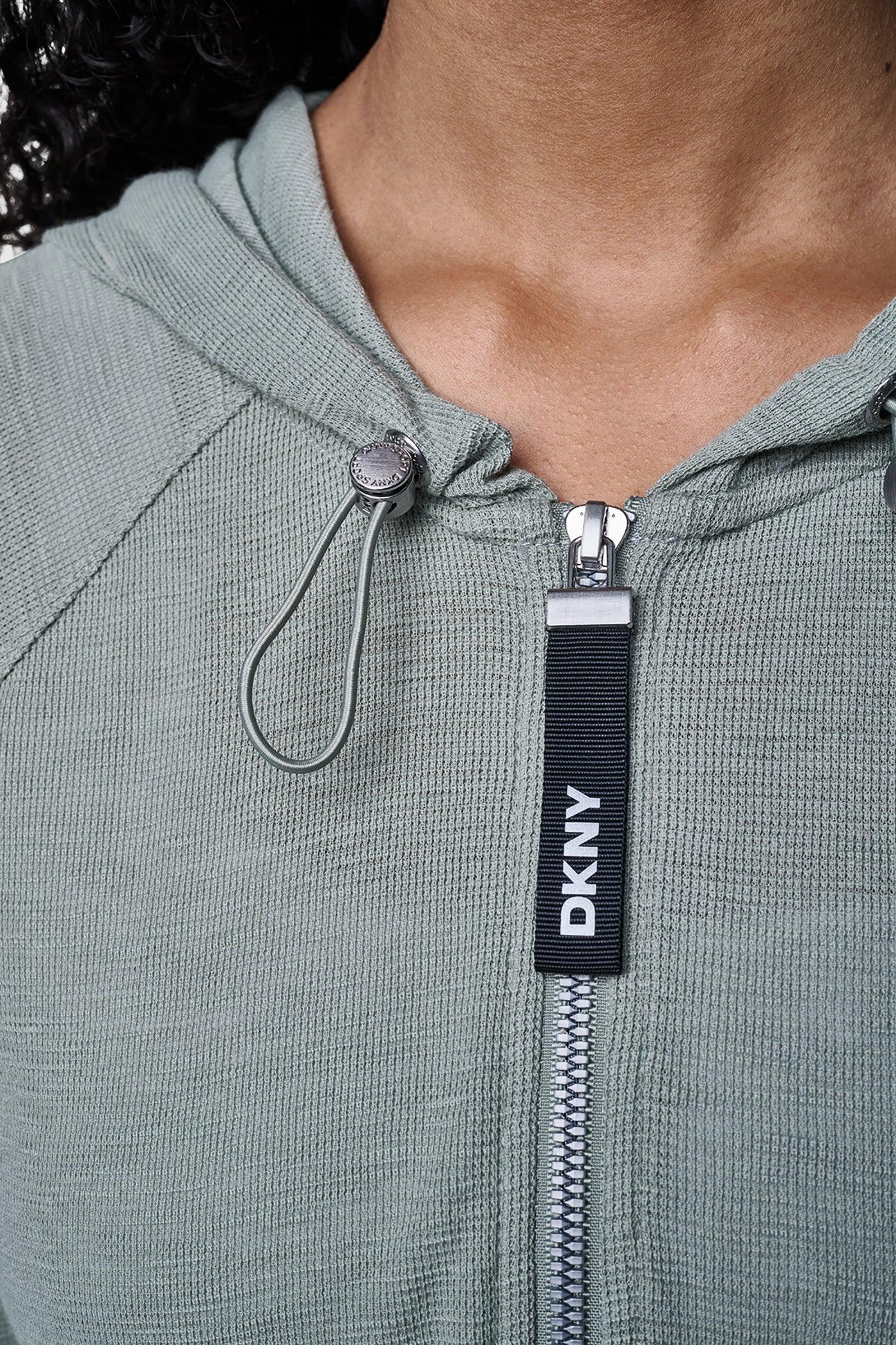 MINI WAFFLE FULL-ZIP HOODIE Product Image