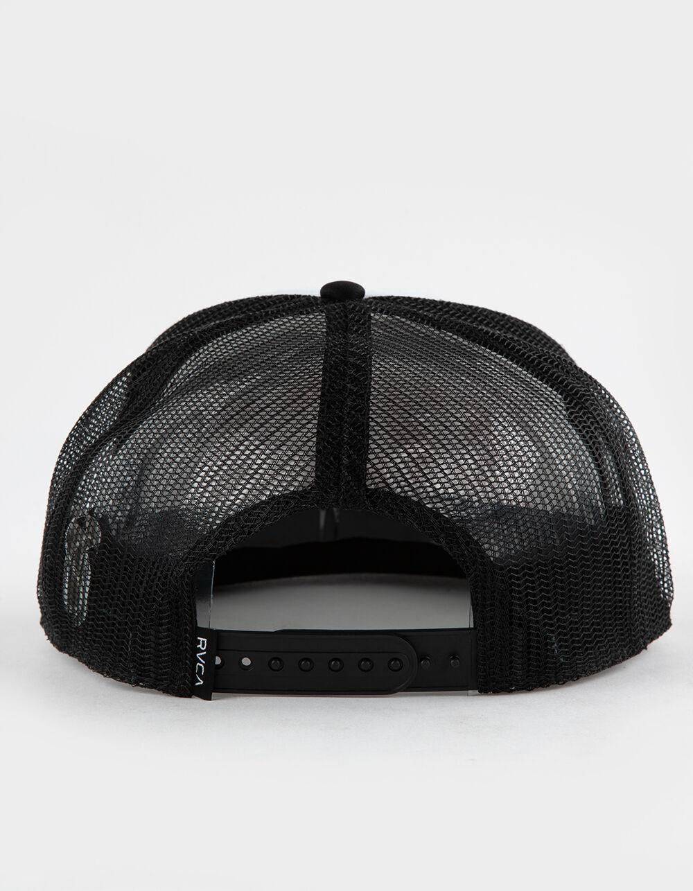 RVCA Luke P Trucker Hat - BLACK/WHITE Product Image