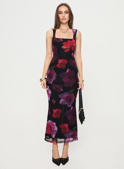 Eviana Maxi Dress Floral Product Image