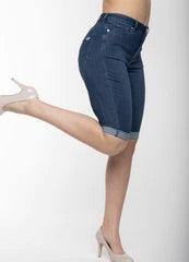 Carreli Denim Bermuda Shorts Product Image