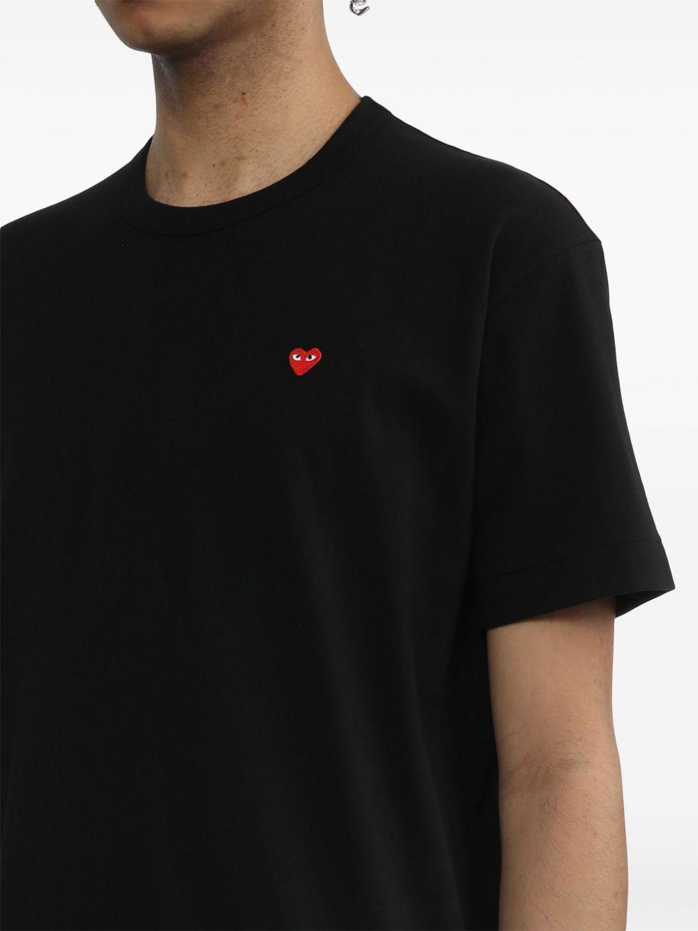 logo-appliqué cotton T-shirt Product Image