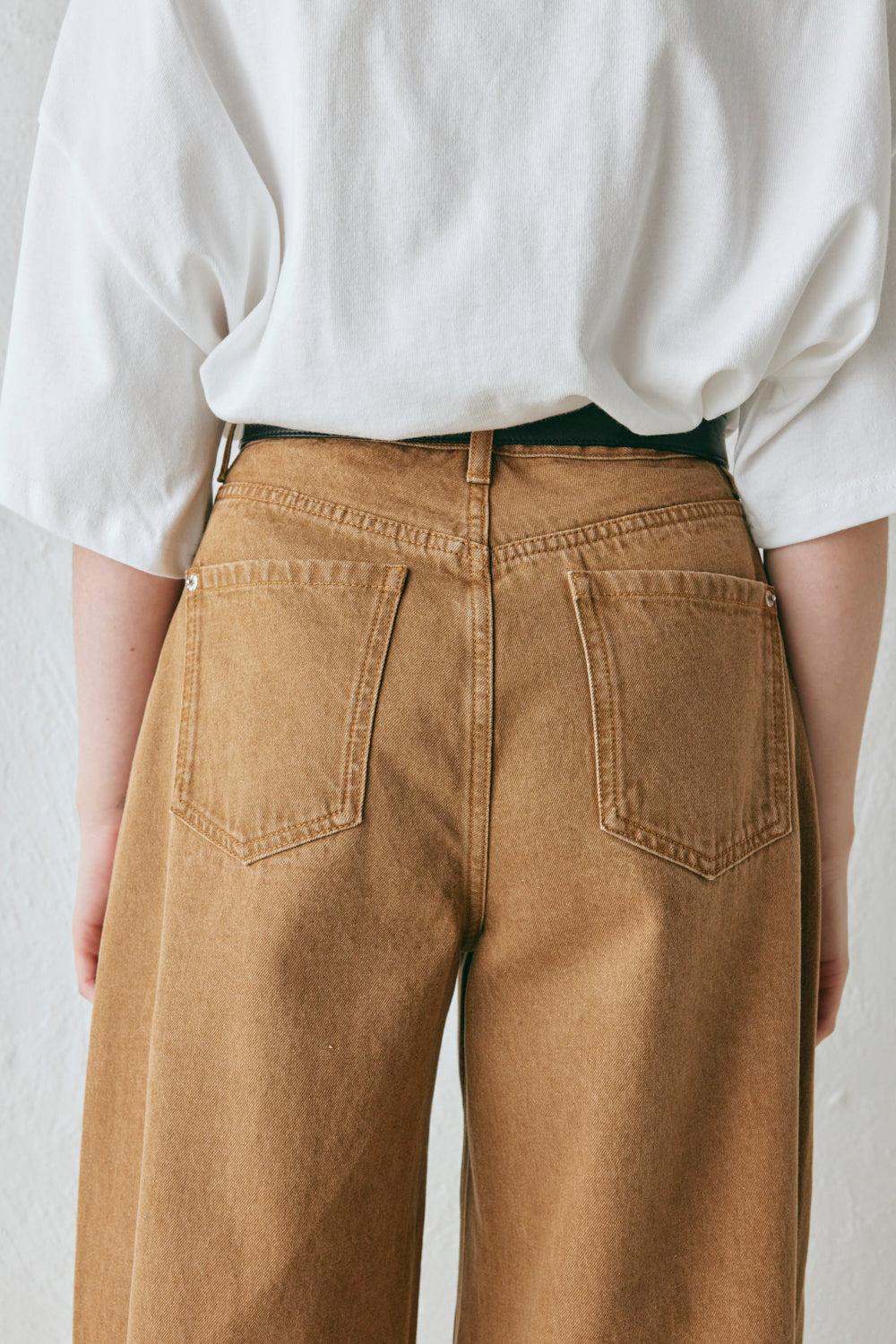 Aston Denim Jeans Tan Product Image