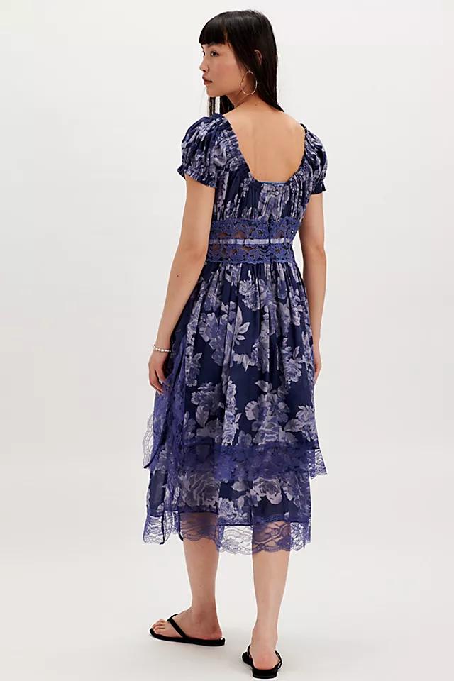 Honeysuckle Printed Midi Dress Product Image