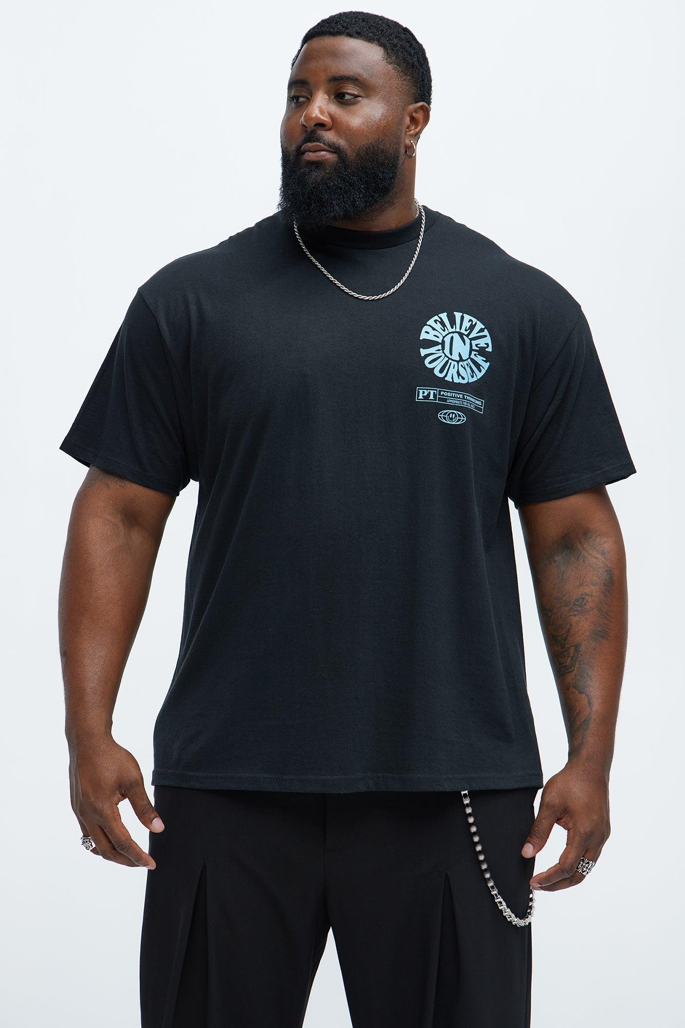 Always Believe In Yourself Short Sleeve Tee - Black Product Image