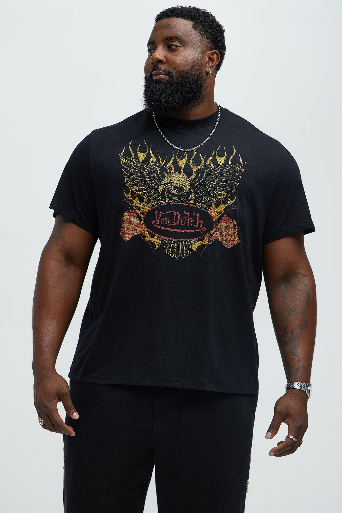Von Dutch Eagle Short Sleeve Tee - Black Product Image