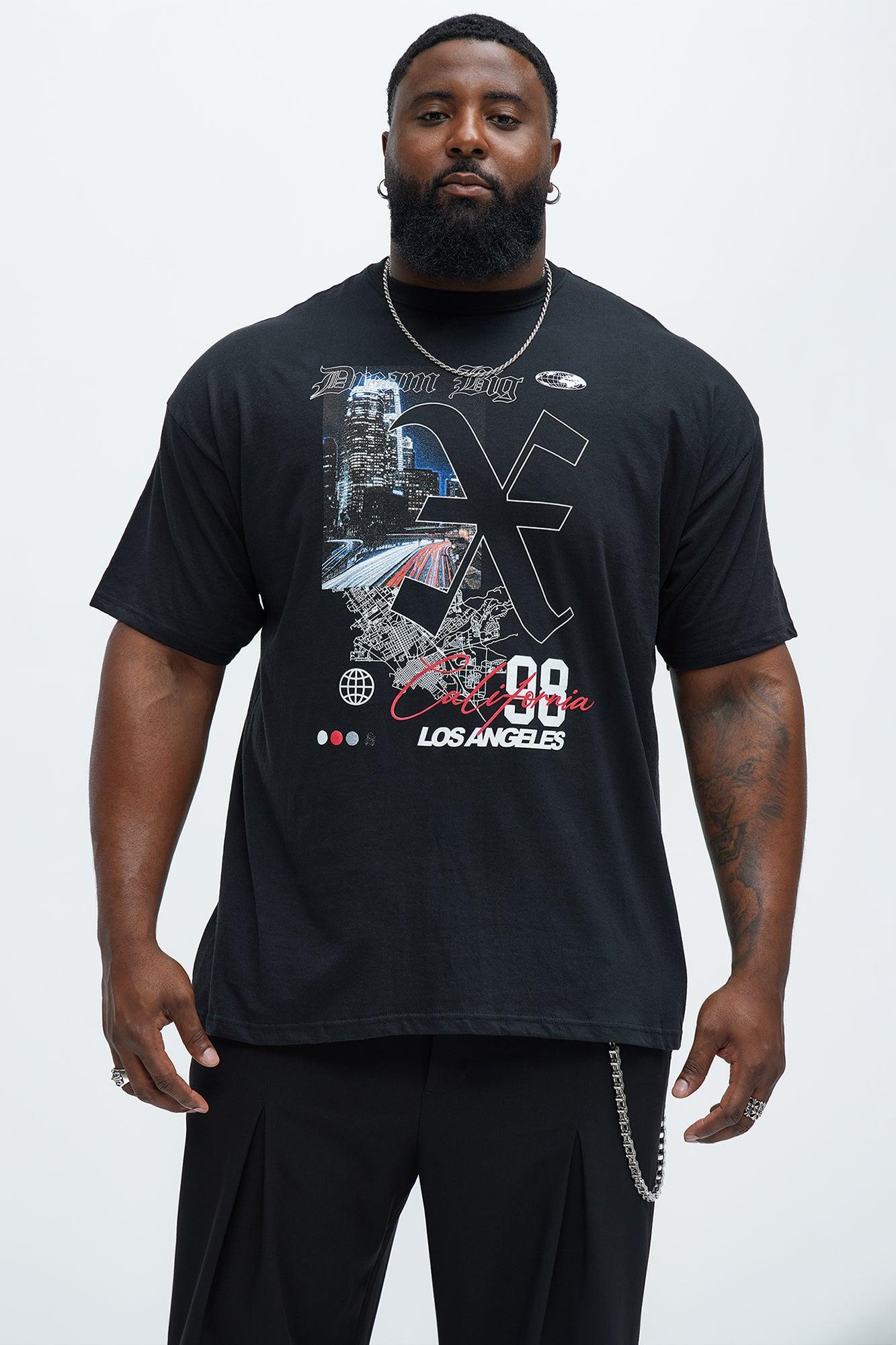 Dream Big LA Short Sleeve Tee - Black Product Image