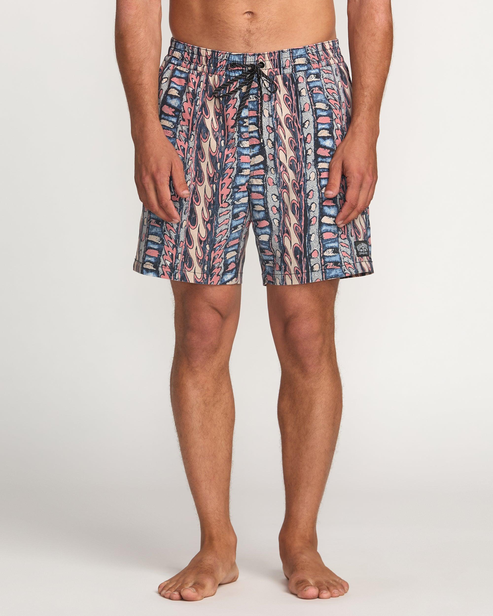 Larry Laybacks 19" Cord Shorts - Washed Blue Male Product Image