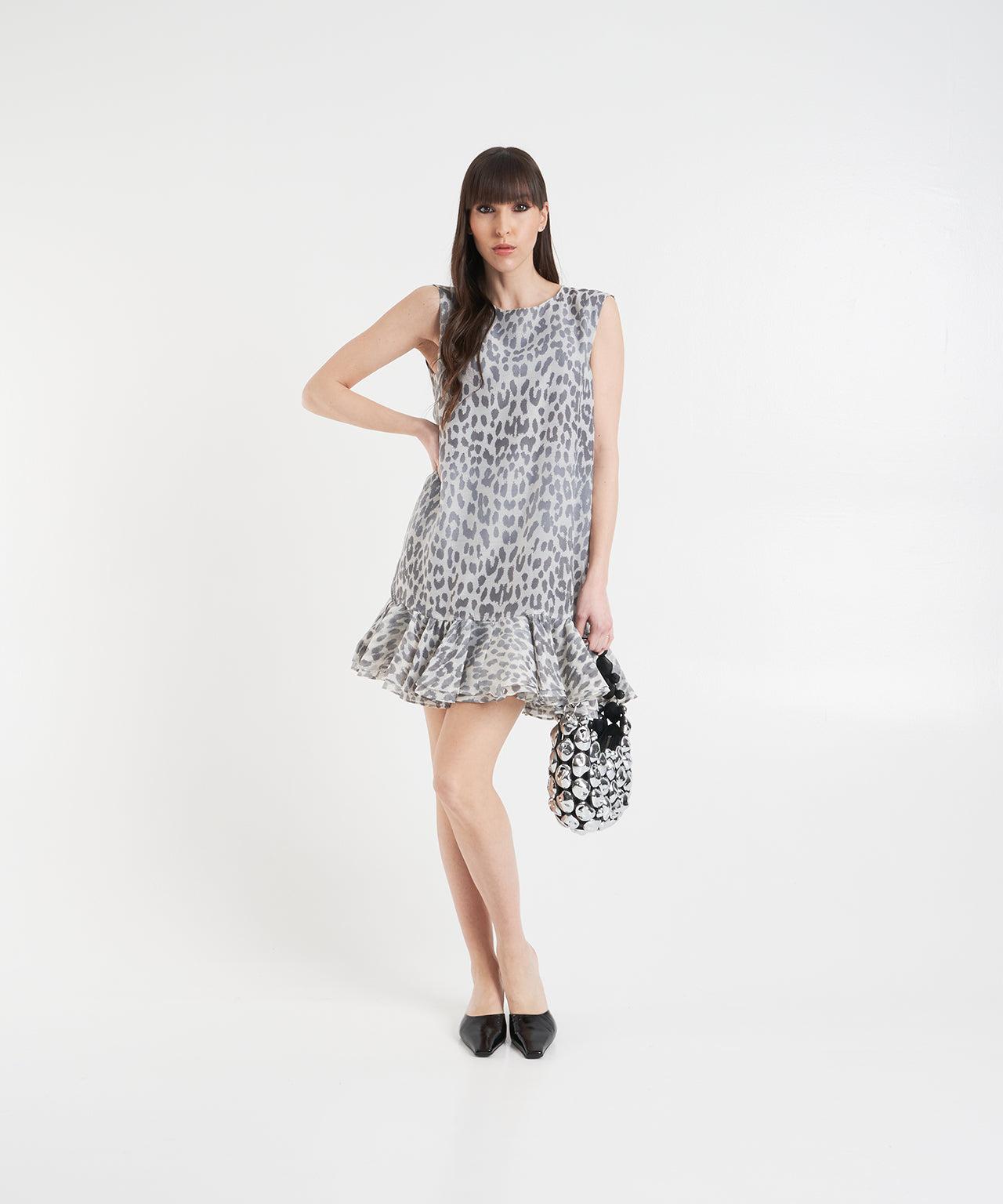 Dress with animal print 'Agnese' Product Image