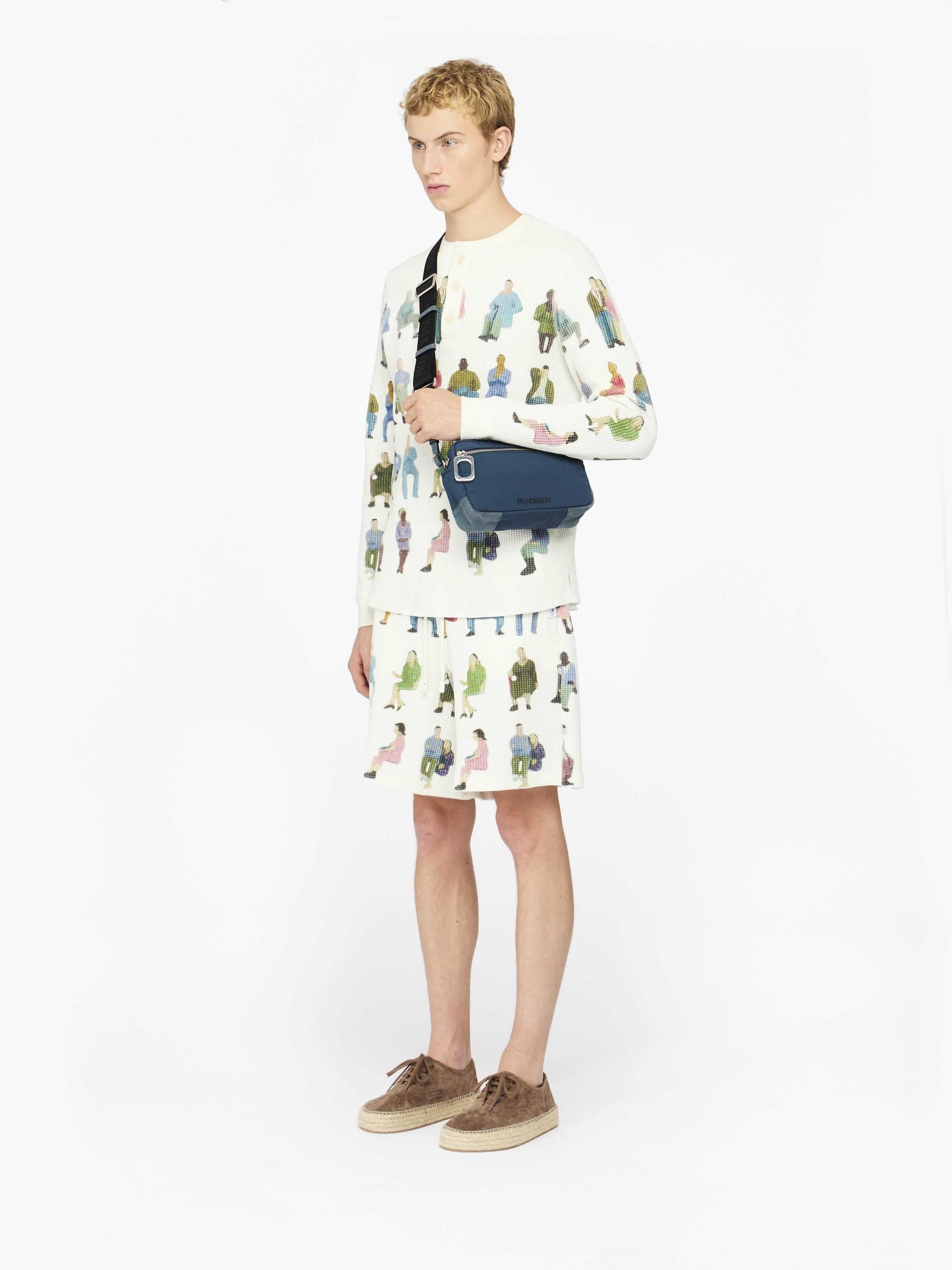 SUEDE LACE-FRONT PLATFORM ESPADRILLE Product Image