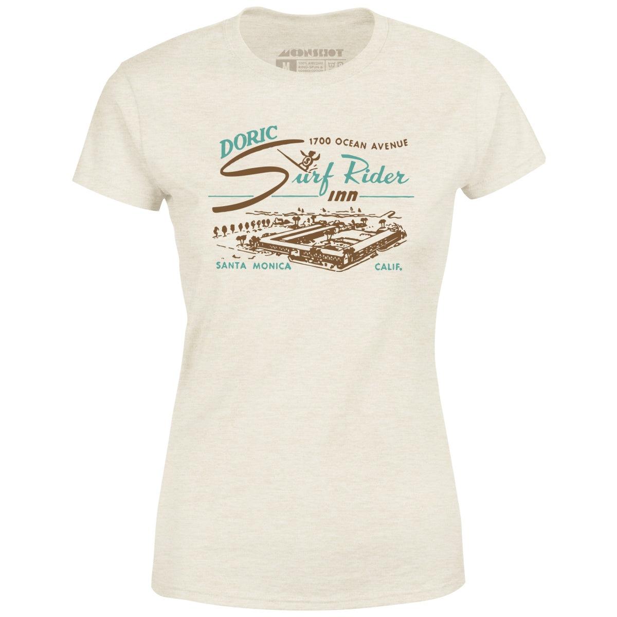 Doric Surf Rider Inn - Santa Monica, CA - Vintage Hotel - Women's T-Shirt Female Product Image